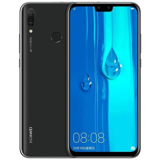 【Pre-Owned】Huawei Y9 2019 4G Dual SIM 128GB+4GB RAM 6.5 in Unlocked Smartphone-New Sealed